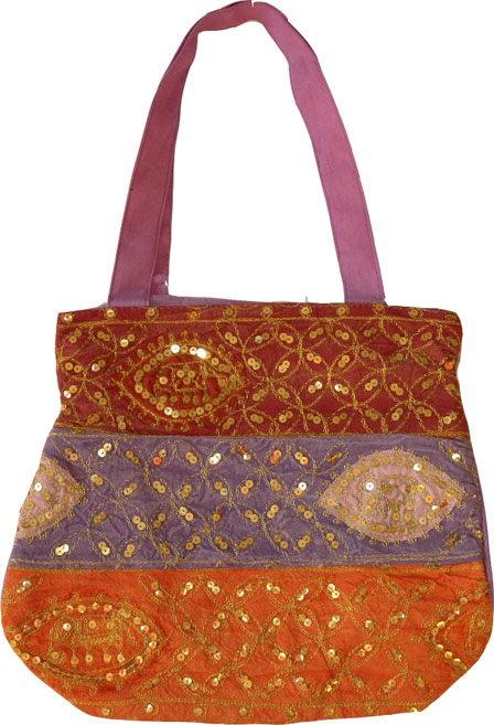 Stylo Culture Bohemian Womens Mandala Shoulder Tote Bag Ladies Handbag White Purple Printed Cotton Hippie Hobo Style Purse Hand Bag