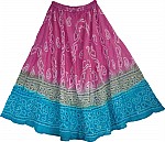 Tie Dye Skirt w/ Sequin Skirt